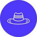 sombrero de vaquero icon