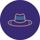 sombrero de vaquero icon