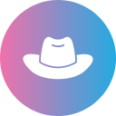 sombrero de vaquero icon