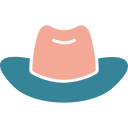 sombrero de vaquero icon