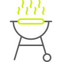 parrilla de barbacoa icon