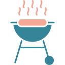 parrilla de barbacoa icon