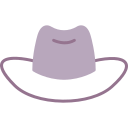 sombrero de vaquero icon