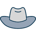 sombrero de vaquero icon