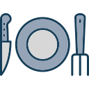 tenedor y cuchillo icon