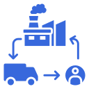 cadena de suministro icon
