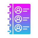 lista de contactos icon