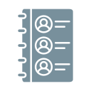 lista de contactos icon