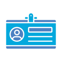 tarjeta de identificación icon