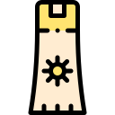 La protección del sol icon