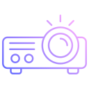 proyección de video icon