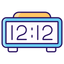 reloj digital icon