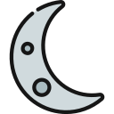 luna creciente icon