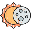 eclipse solar icon