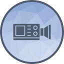 cámara de video icon