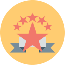 cinta de estrella icon