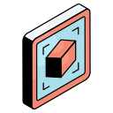 cubo 3d icon