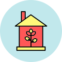 casa ecológica icon