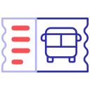 billete de autobús icon