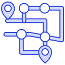 mapa de la ciudad icon