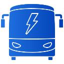 autobús eléctrico icon