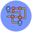 mapa de la ciudad icon