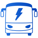 autobús eléctrico icon