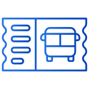 billete de autobús icon