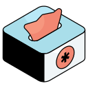 caja de pañuelos icon