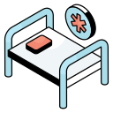 cama de hospital icon