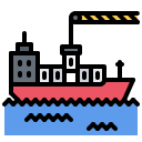 Barco de carga icon