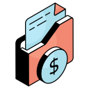 carpeta financiera icon