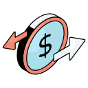 cambio de dinero icon