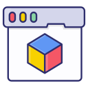 modelo 3d icon