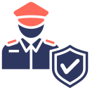 oficial de seguridad icon