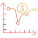 gráfico de líneas icon