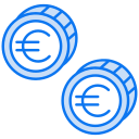 símbolo del euro icon