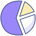 gráfico circular icon