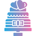 pastel de bodas icon