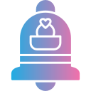 Wedding bell icon