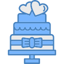 pastel de bodas icon