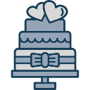 pastel de bodas icon