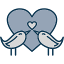 pájaros del amor icon