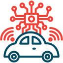 coche autónomo icon