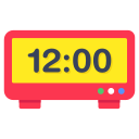 reloj digital icon