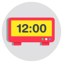 reloj digital icon