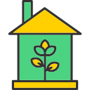 casa ecológica icon