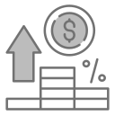 tasa de interés icon
