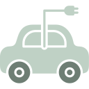 coche eléctrico icon