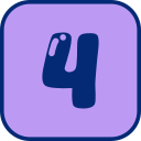 cuatro icon